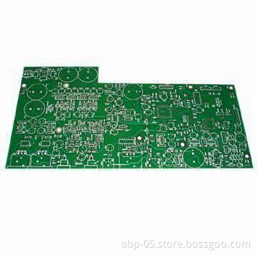 Green Solder Mask 2-layered PCB with Immersion Silver, Organic OSP, Tin and Gold Finish